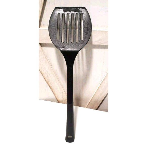 Calphalon Nylon Cooking Utensils Black Gray Set of 2 Heat Up To 400 Degrees - Picture 3 of 4